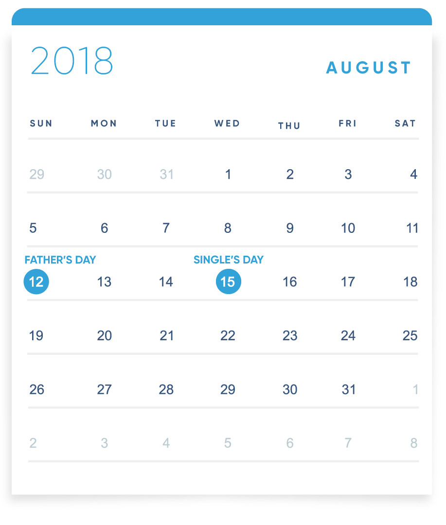EBANX Holiday Calendar August EBANX Holiday Calendar August