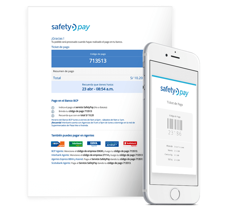 Safetypay Métodos de Pago Locales en Perú EBANX