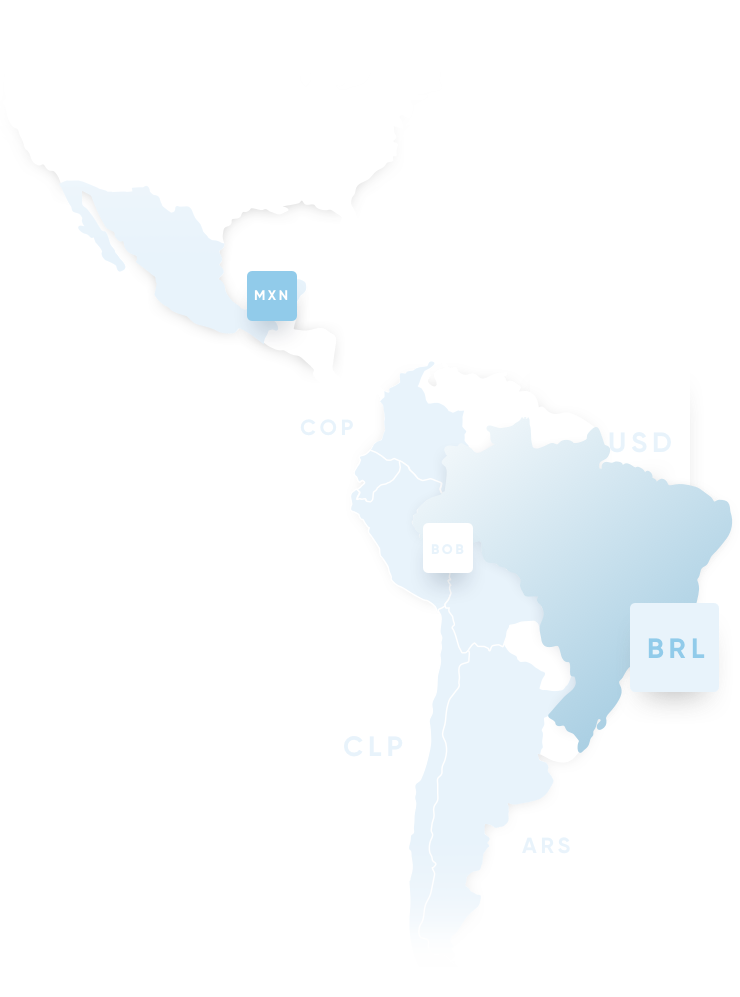 Sell in Latin America, get paid anywhere in the world